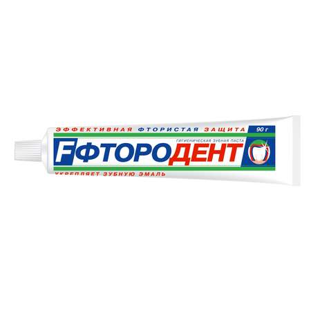 Зубная паста Фтородент 90г