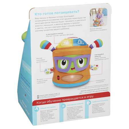 Игрушка Fisher Price Фрэнки Веселые ритмы FTG08