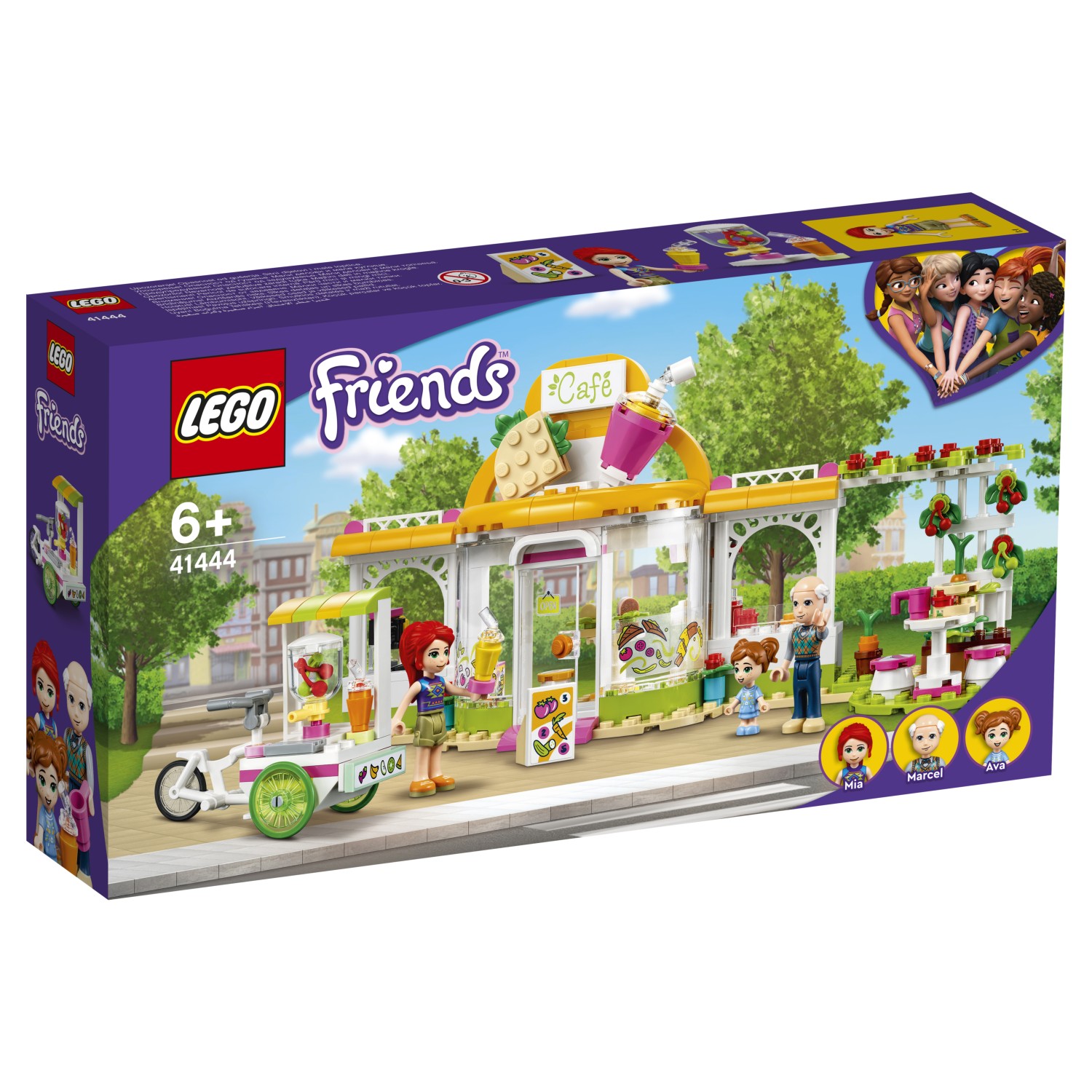 Конструктор LEGO Friends Органическое кафе Хартлейк-Сити 41444 купить по  цене 999 ₽ в интернет-магазине Детский мир