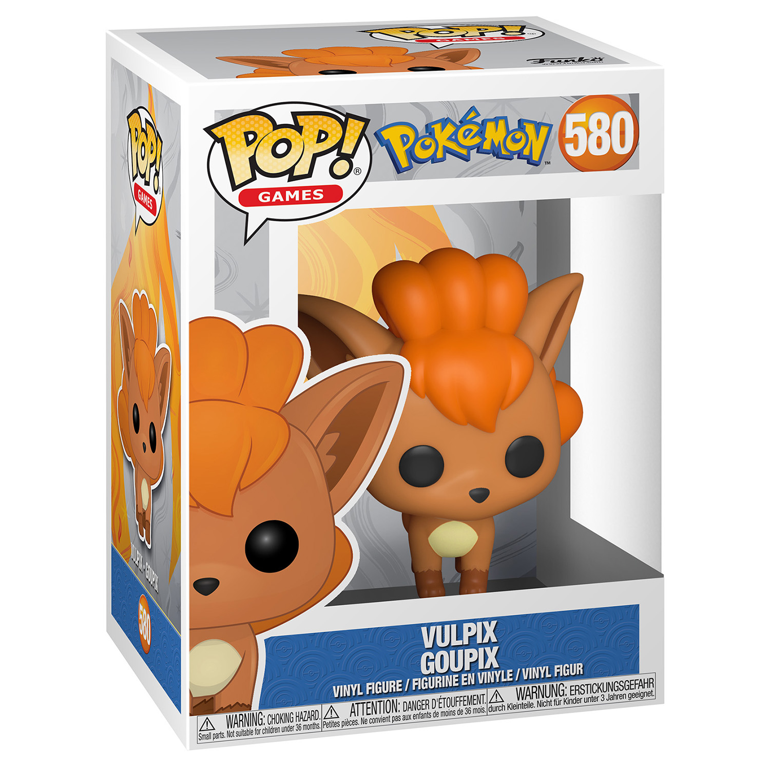 Фигурка Funko POP! Games Pokemon Vulpix Goupix (580) 63256 - фото 2