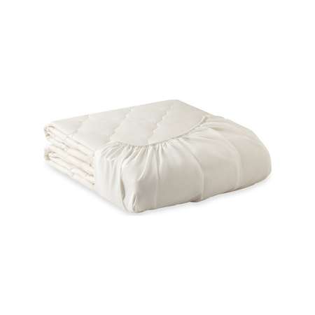 Наматрасник в кроватку Yatas Bedding белый на резинке 80x180 см Superwashed Kid