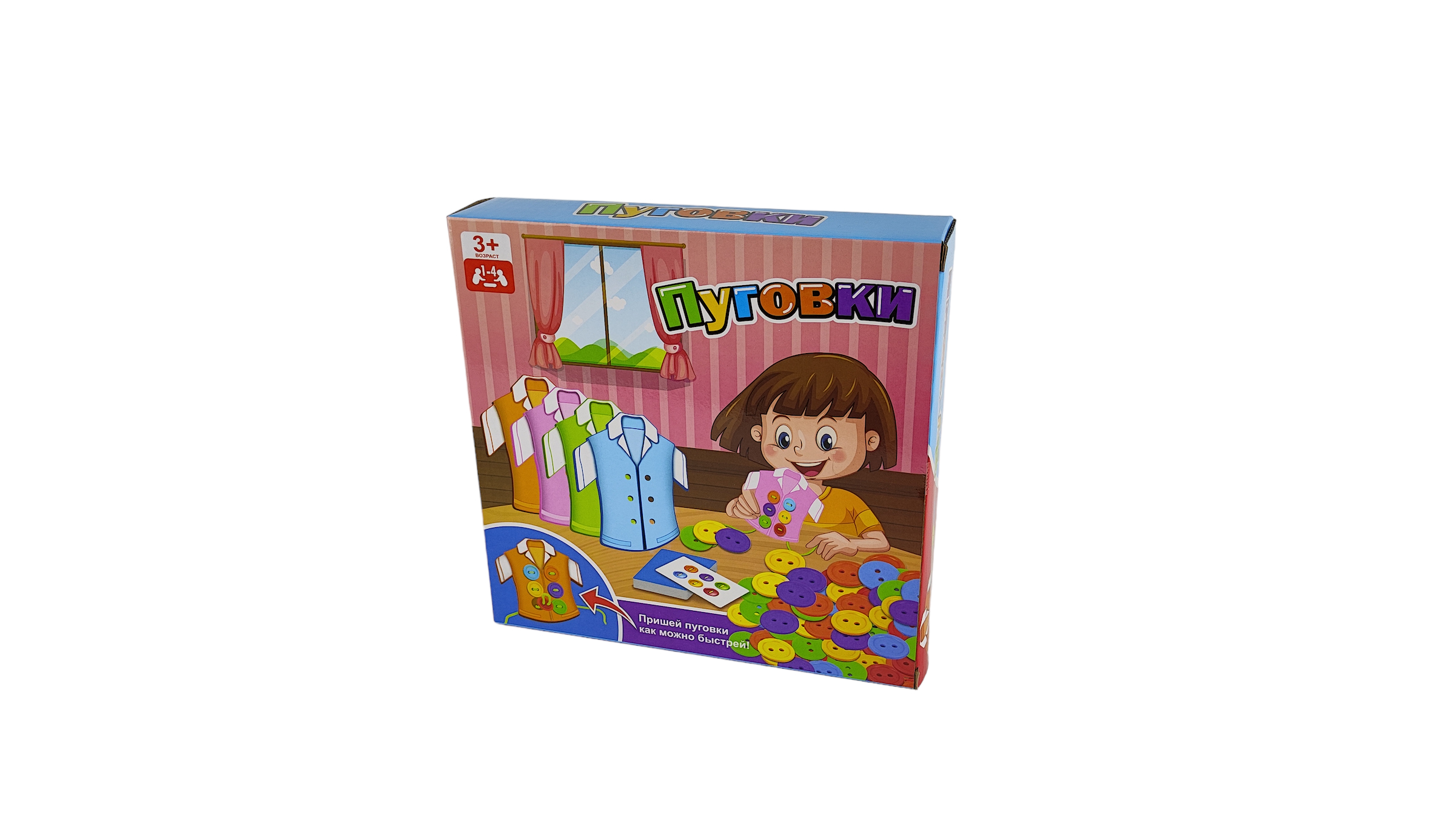 Развивающая игра CJ Toys Пуговки