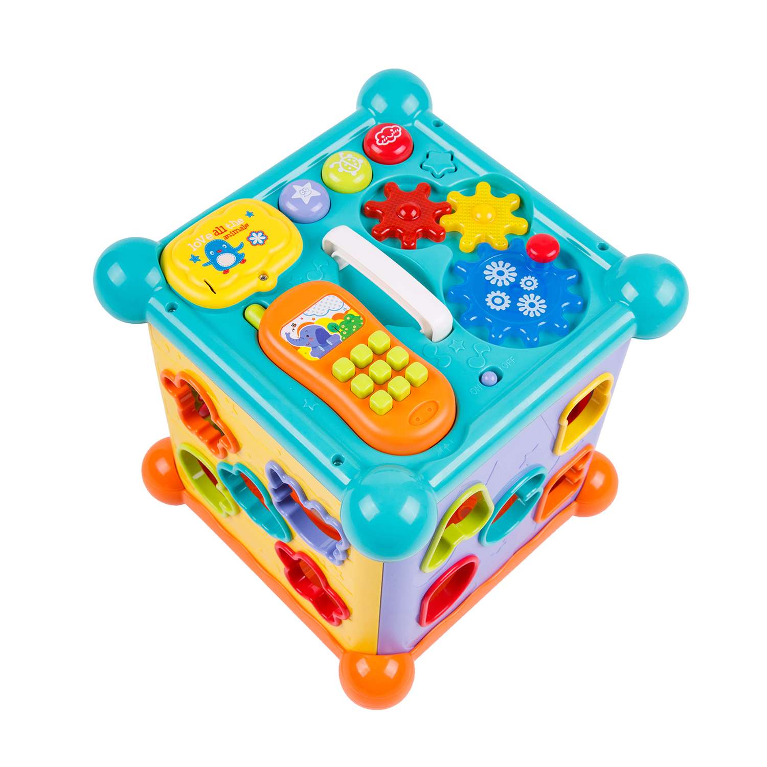 Интерактивный куб AmaroBaby Musical Play Cube - фото 19