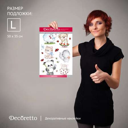 Интерьерный стикер Decoretto Цыпленок