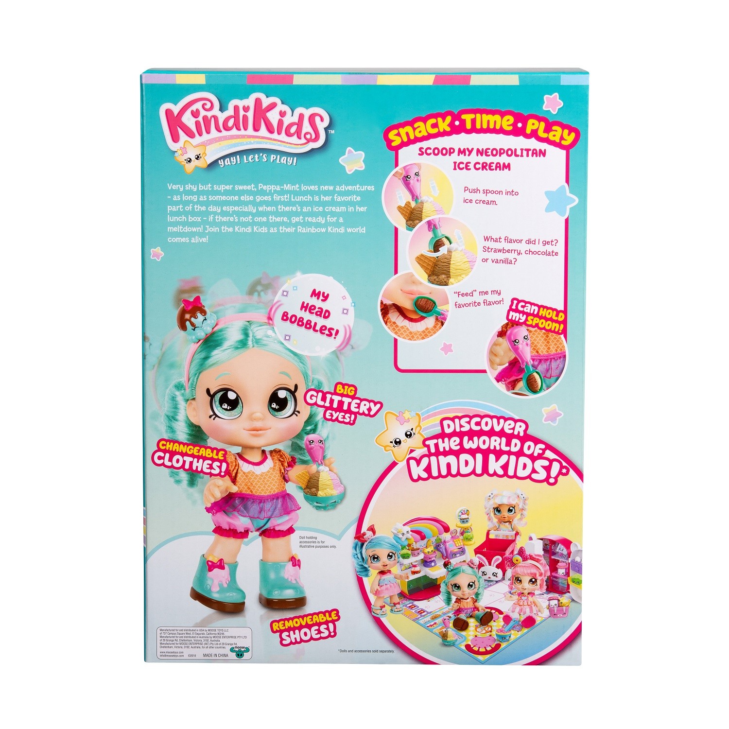 Набор игровой KindiKids Кукла Пеппа Минт с аксессуарами 38392 38392 - фото 5