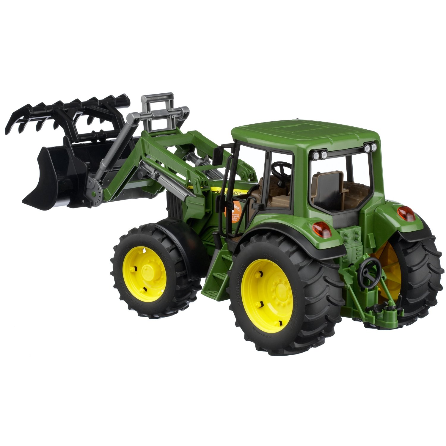 Bruder Трактор с погрузчиком John Deere 6920