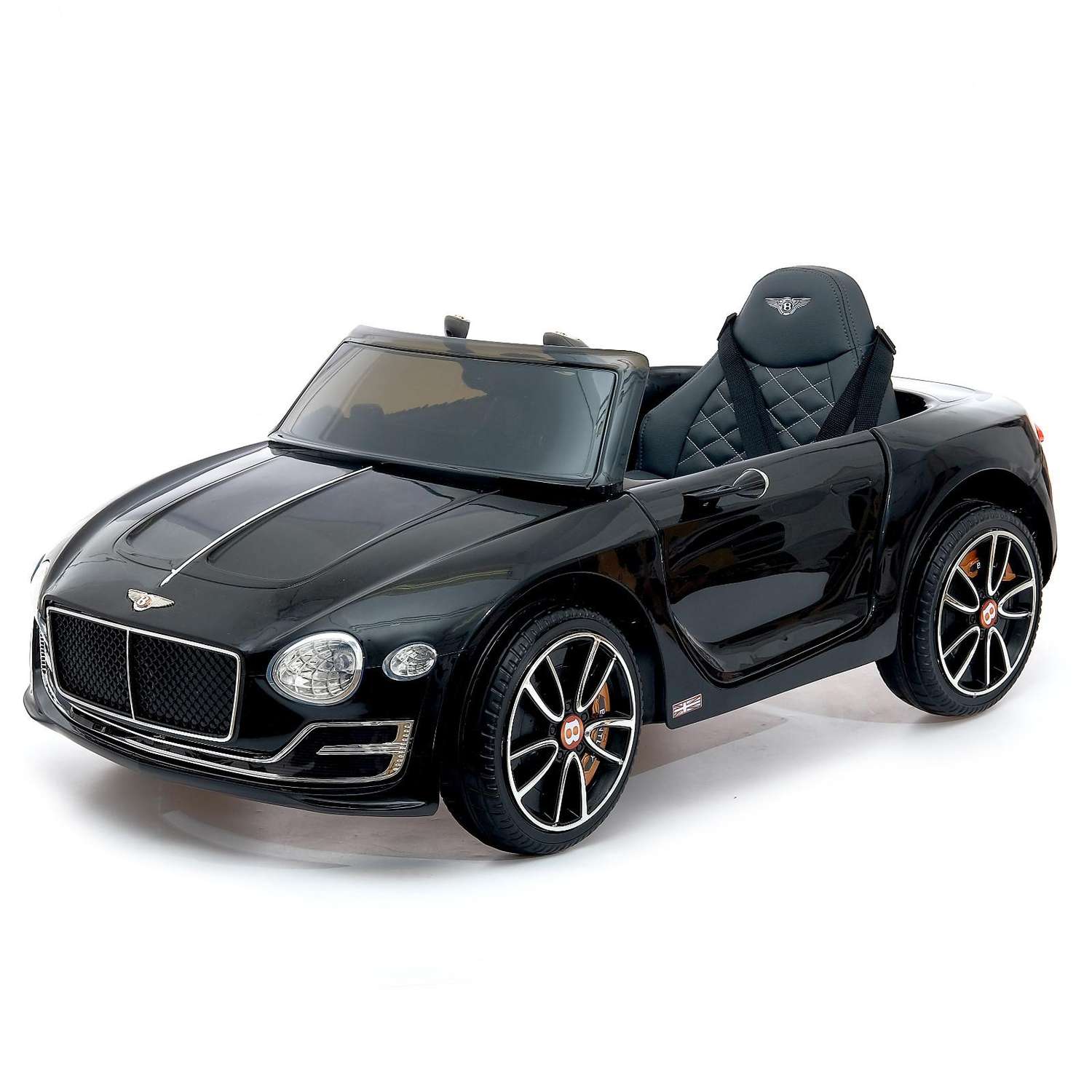 Электромобиль Sima-Land Bentley EXP 12 Speed 6e Concept EVA колеса кожаное сидение цвет черный - фото 1