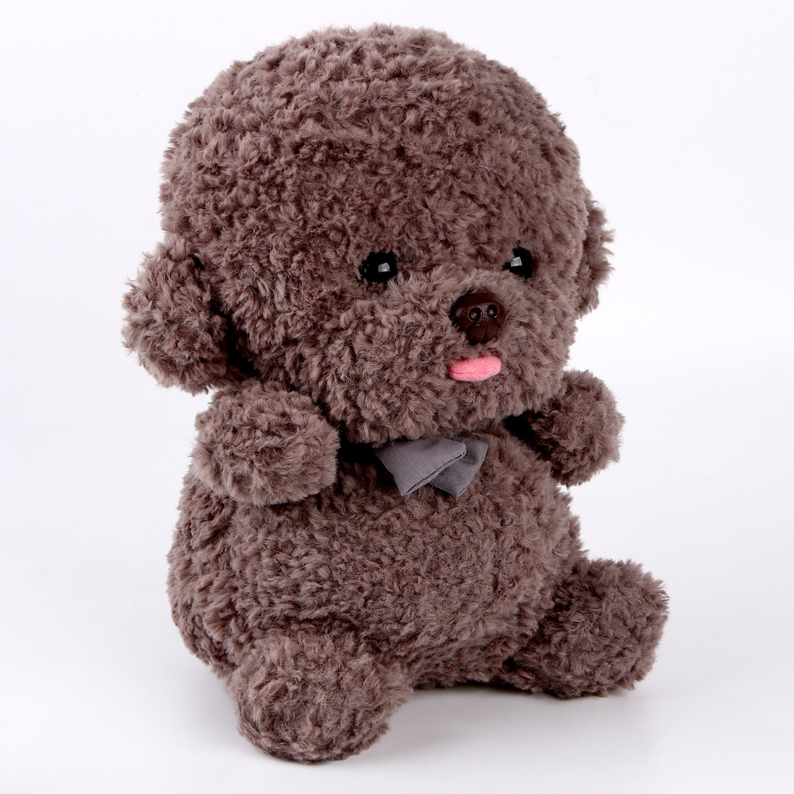 Мягкая игрушка Sima-Land «Собака» 25 см цвет серый - фото 4