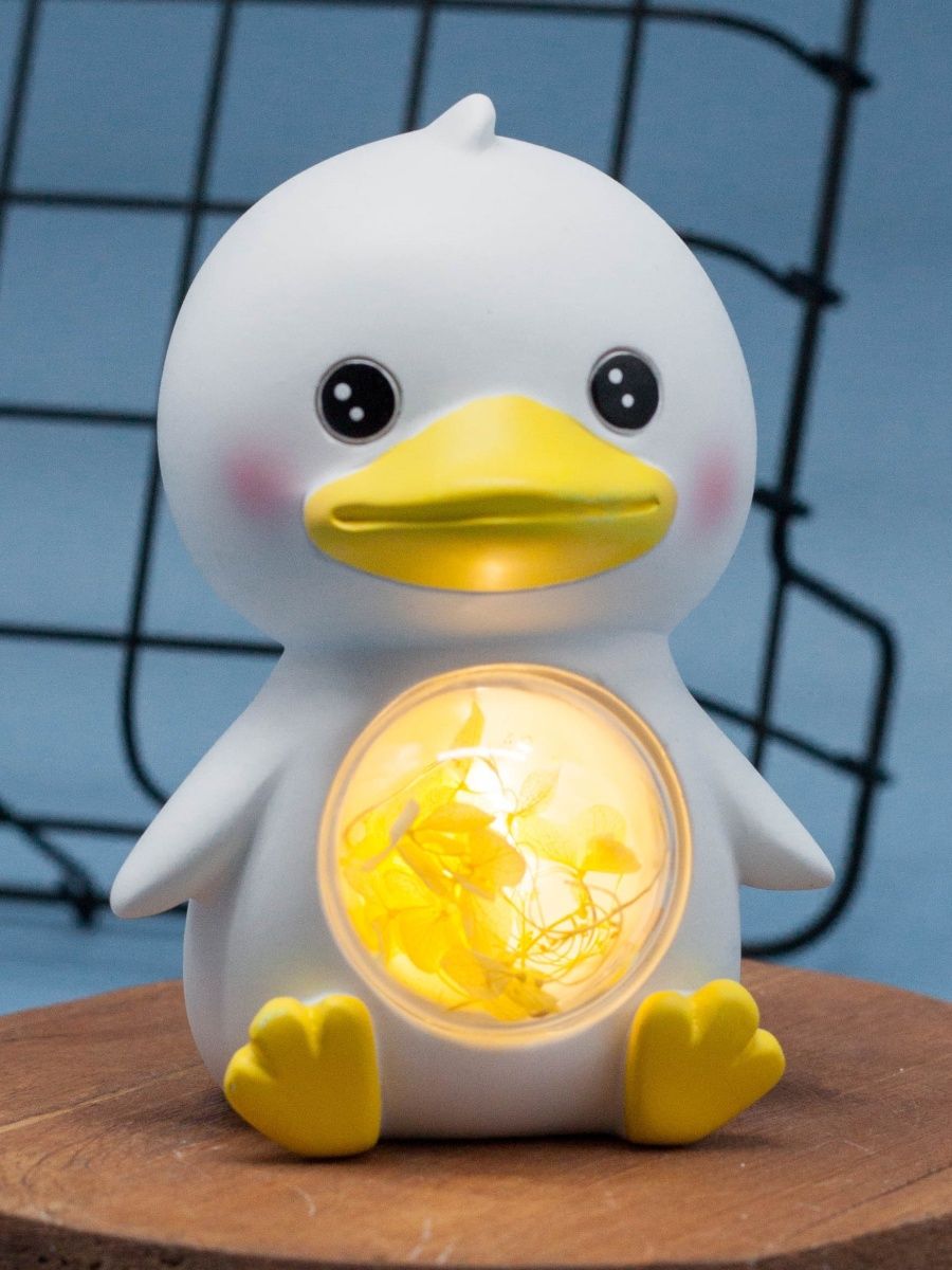 Ночник iLikeGift Duck white - фото 1