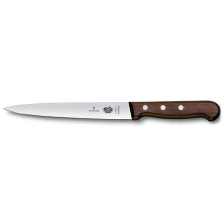 Нож кухонный Victorinox Rosewood 5.3700.16. сталь. филейный. лезвие 160 мм
