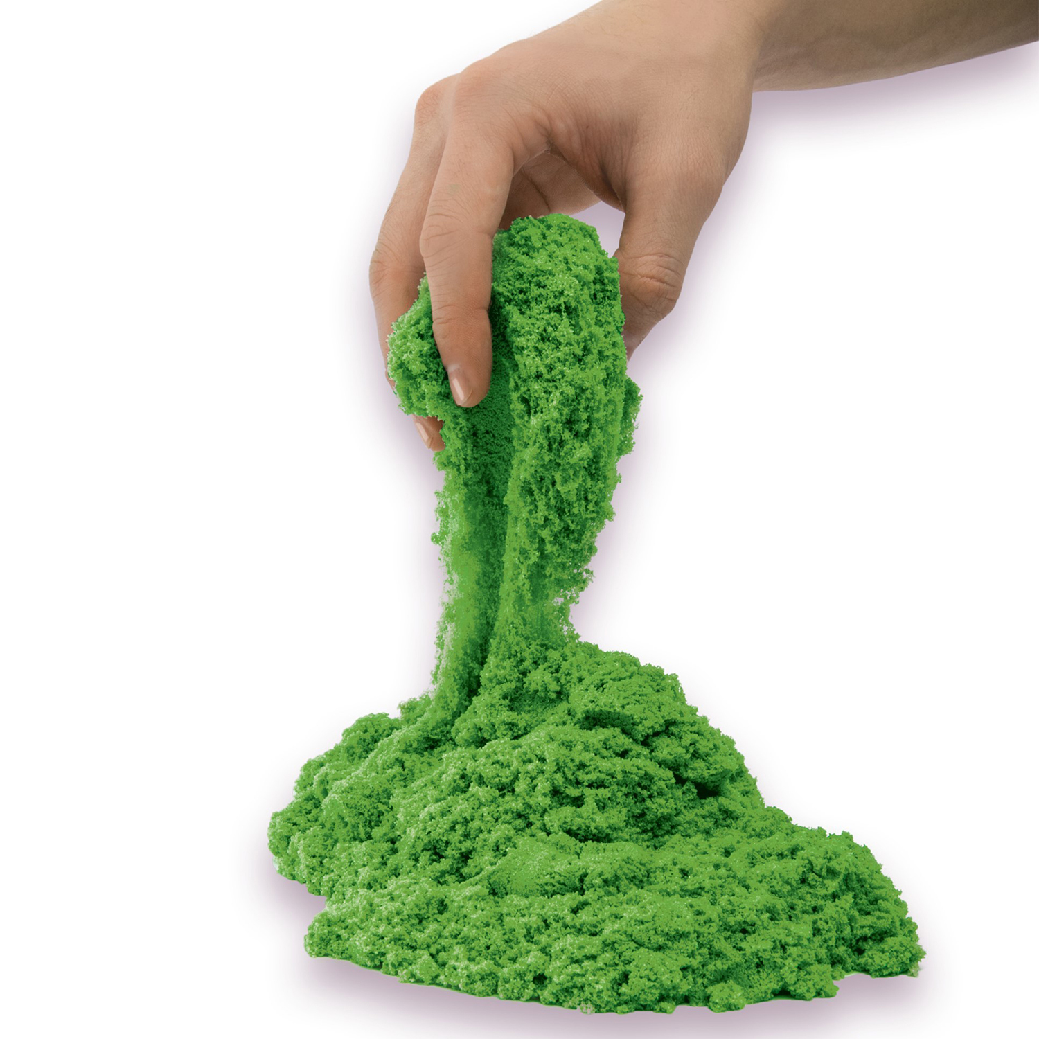 Песок кинетический Kinetic Sand 907г Зеленый 6047182 - фото 3