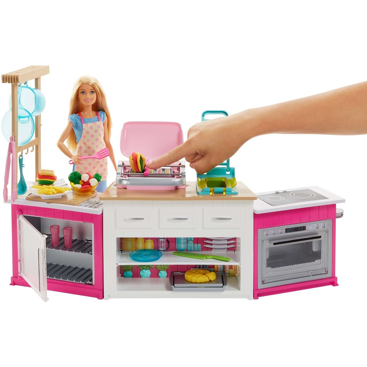 Набор игровой Barbie Супер кухня с куклой FRH73 FRH73 - фото 28