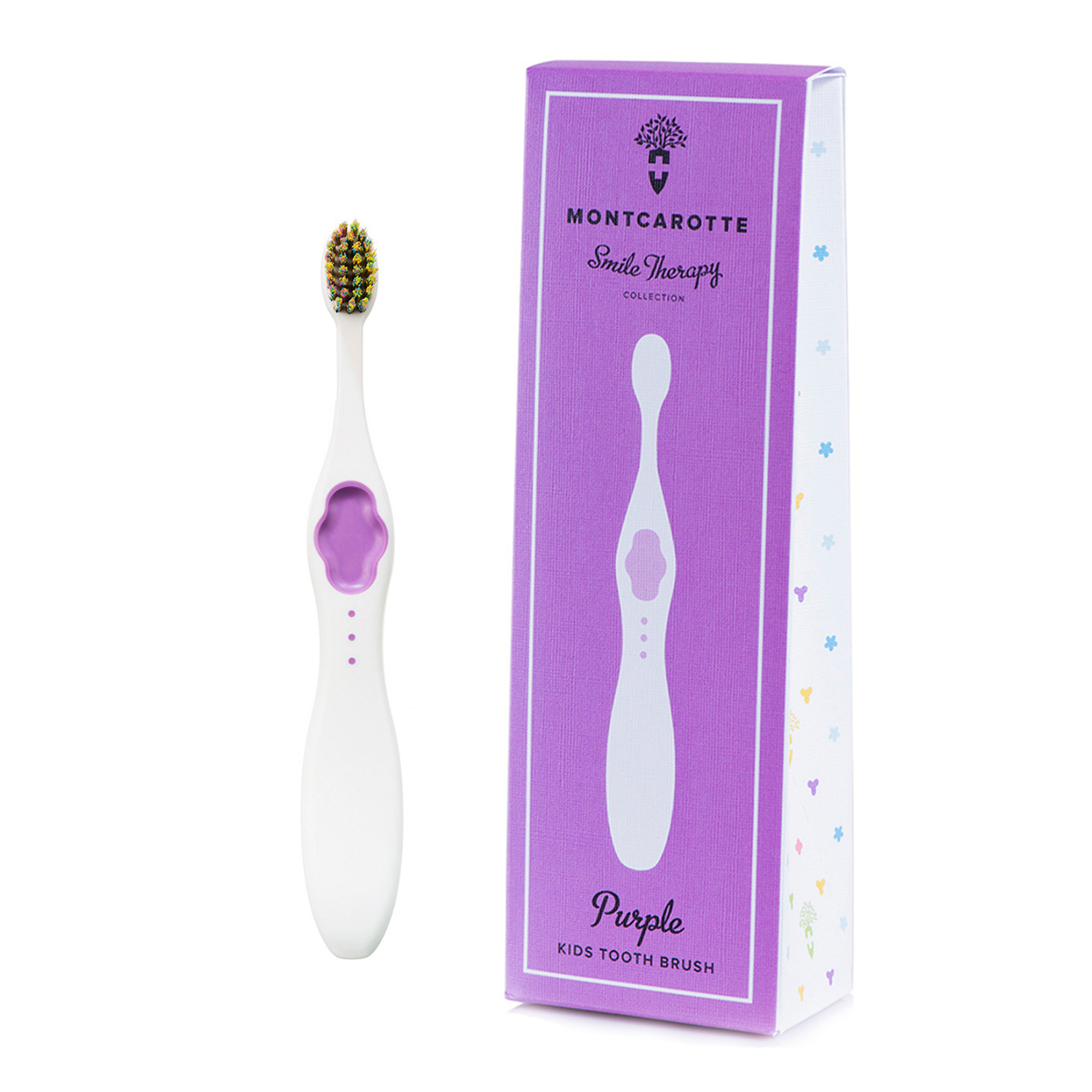 Подарочный набор Montcarotte гелеообразная зубная паста Ягодка Вишня + Зубная щетка Фиолетовая - фото 7