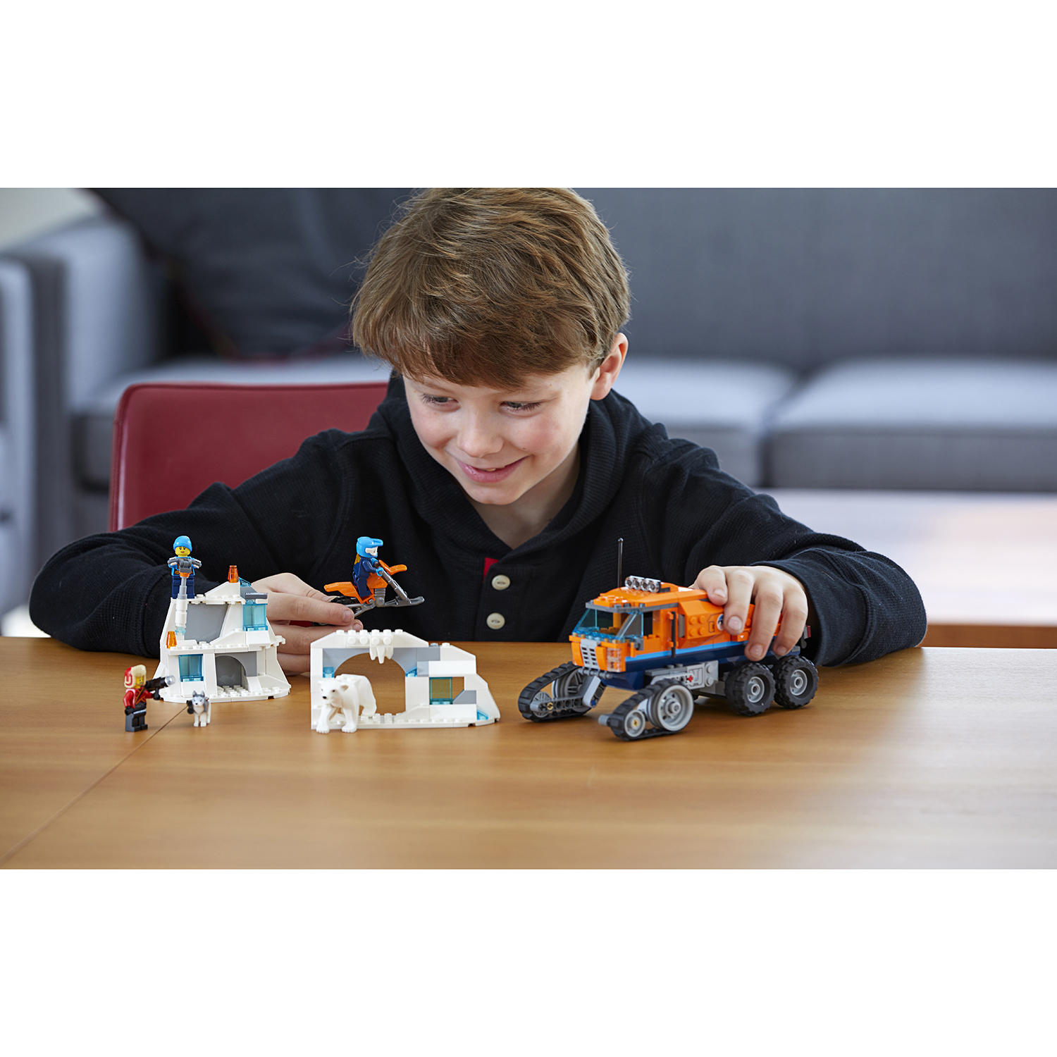 Конструктор LEGO City Arctic Expedition Грузовик ледовой разведки 60194 - фото 10