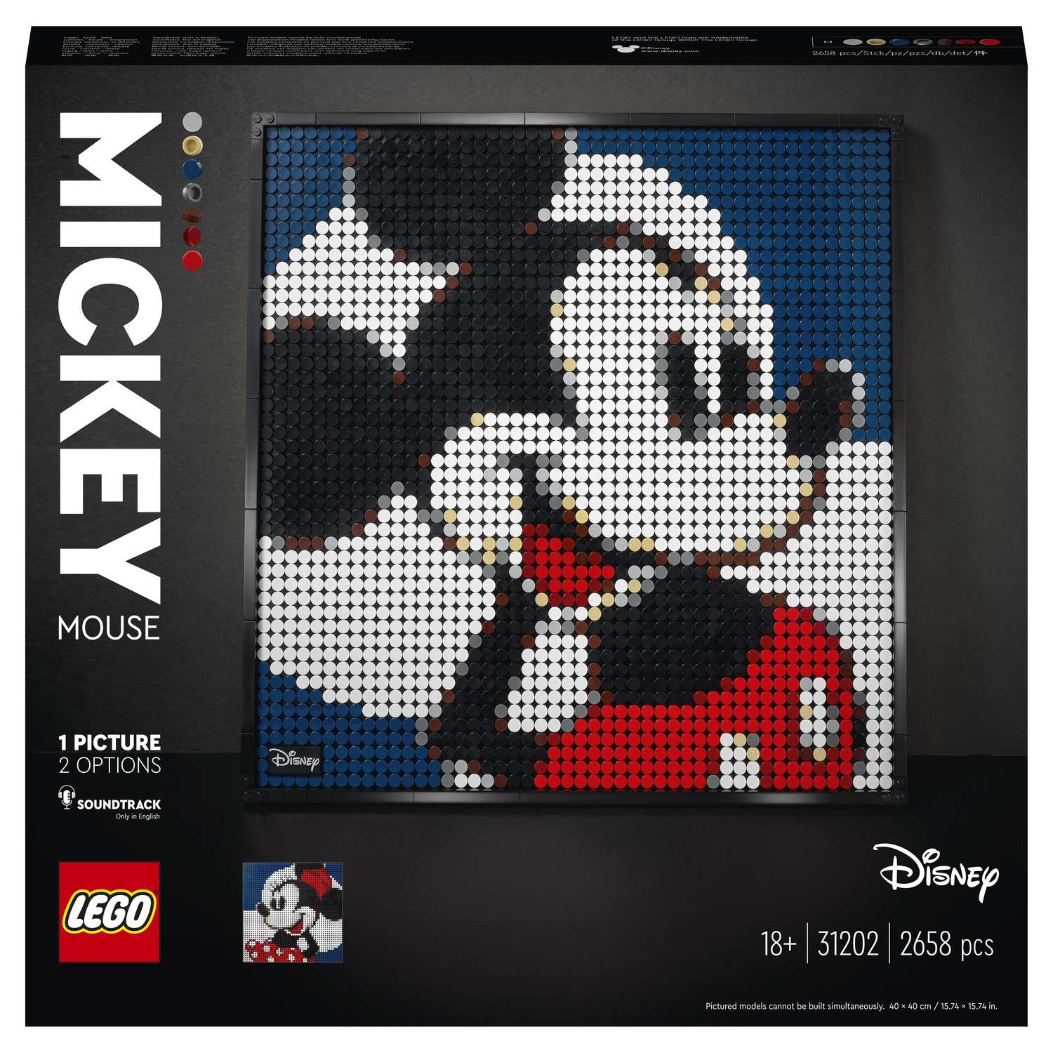 Конструктор LEGO ART Disneys Mickey Mouse 31202 - фото 2