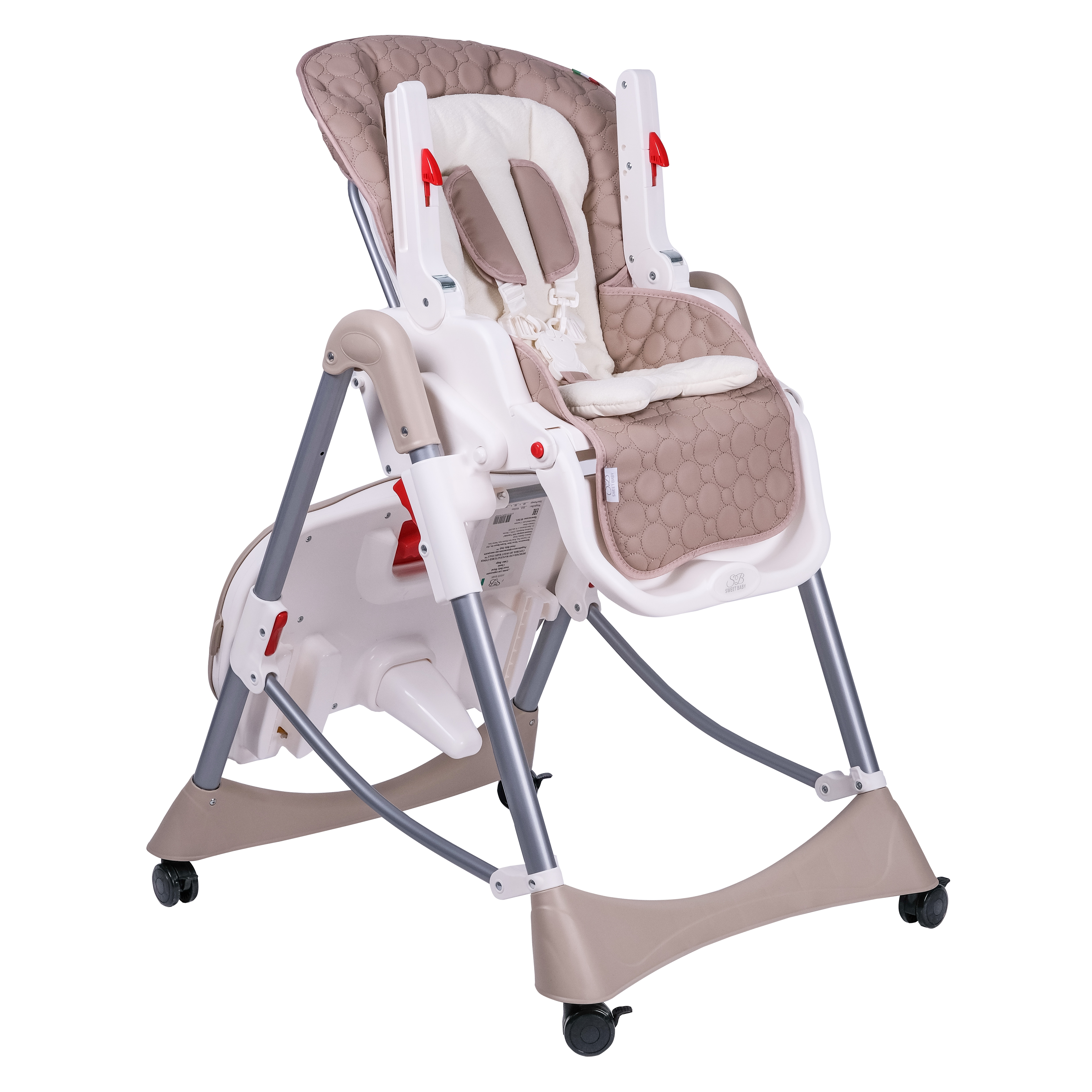 Стульчик для кормления Sweet Baby Royal Classic Beige - фото 13