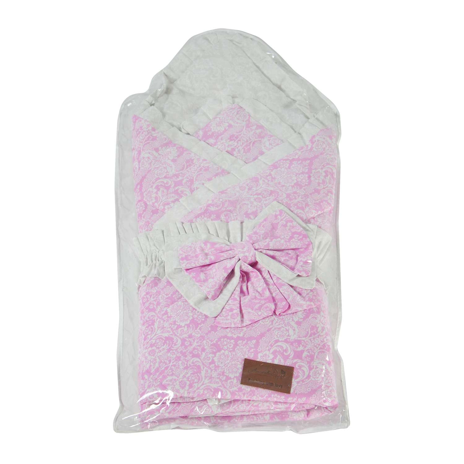 Одеяло на выписку Amarobaby Люкс Розовый - фото 2
