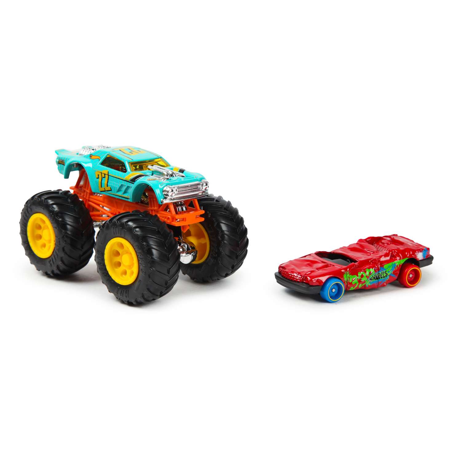 Машина Hot Wheels Monster Truck HKM18 GRH81 - фото 1