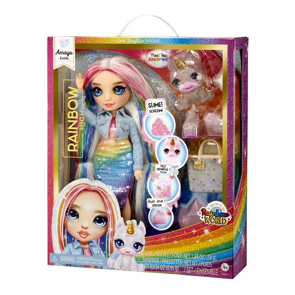 Кукла Rainbow High Classic Rainbow Fashion Amaya 120230EU 120230EU - фото 4