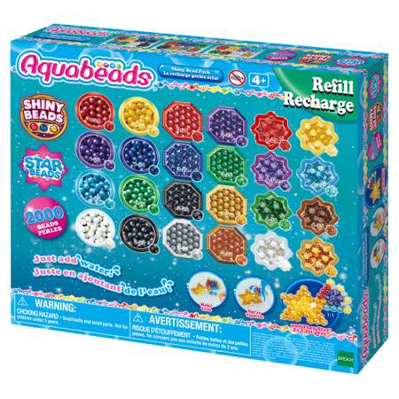 Аквамозаика Aquabeads Блестящие бусины