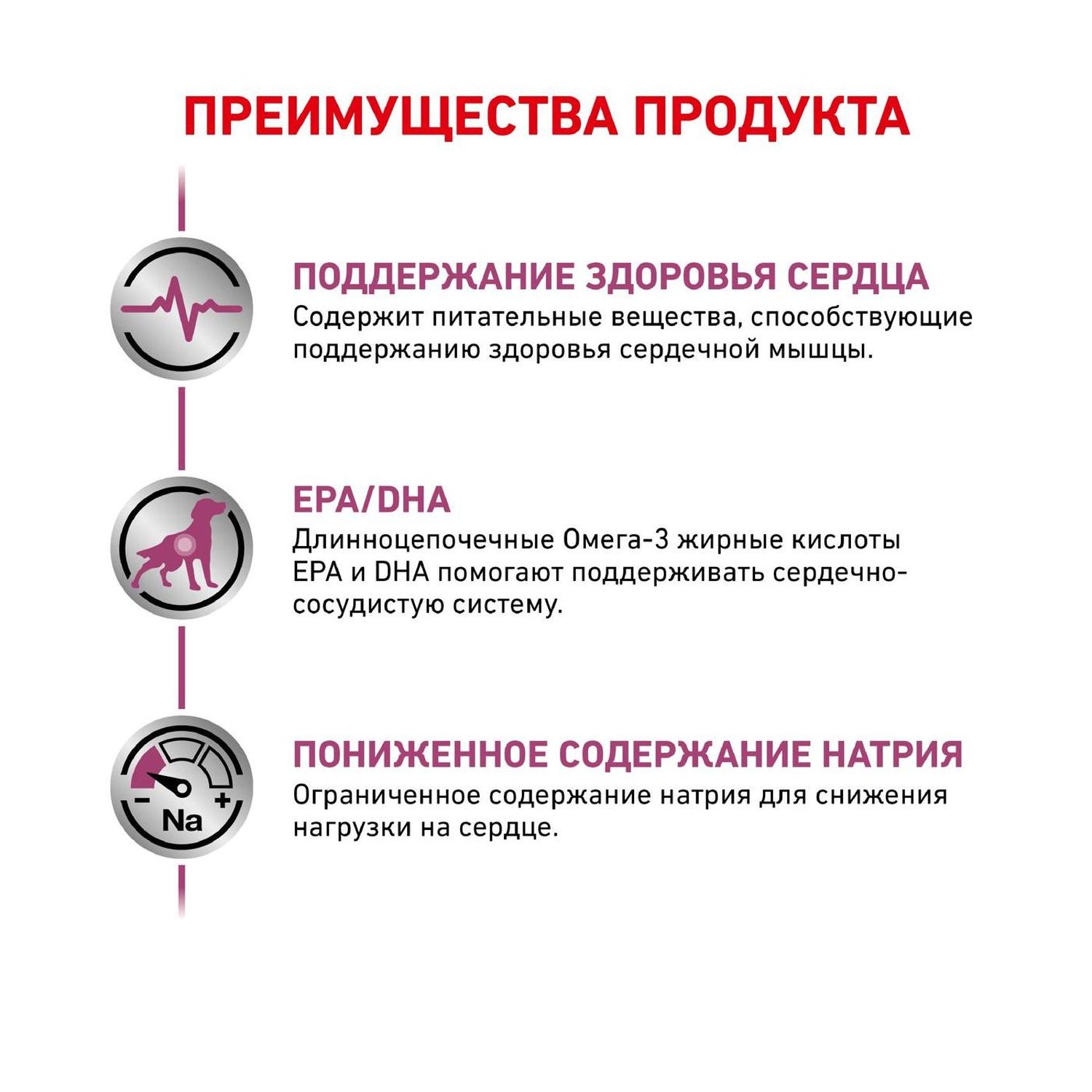 Корм для собак ROYAL CANIN Cardiac EC26 при сердечной недостаточности 2кг - фото 5