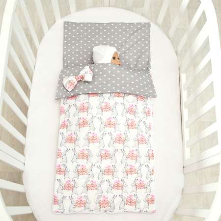 Спальный мешок AmaroBaby детский Magic Sleep Подарочек серый