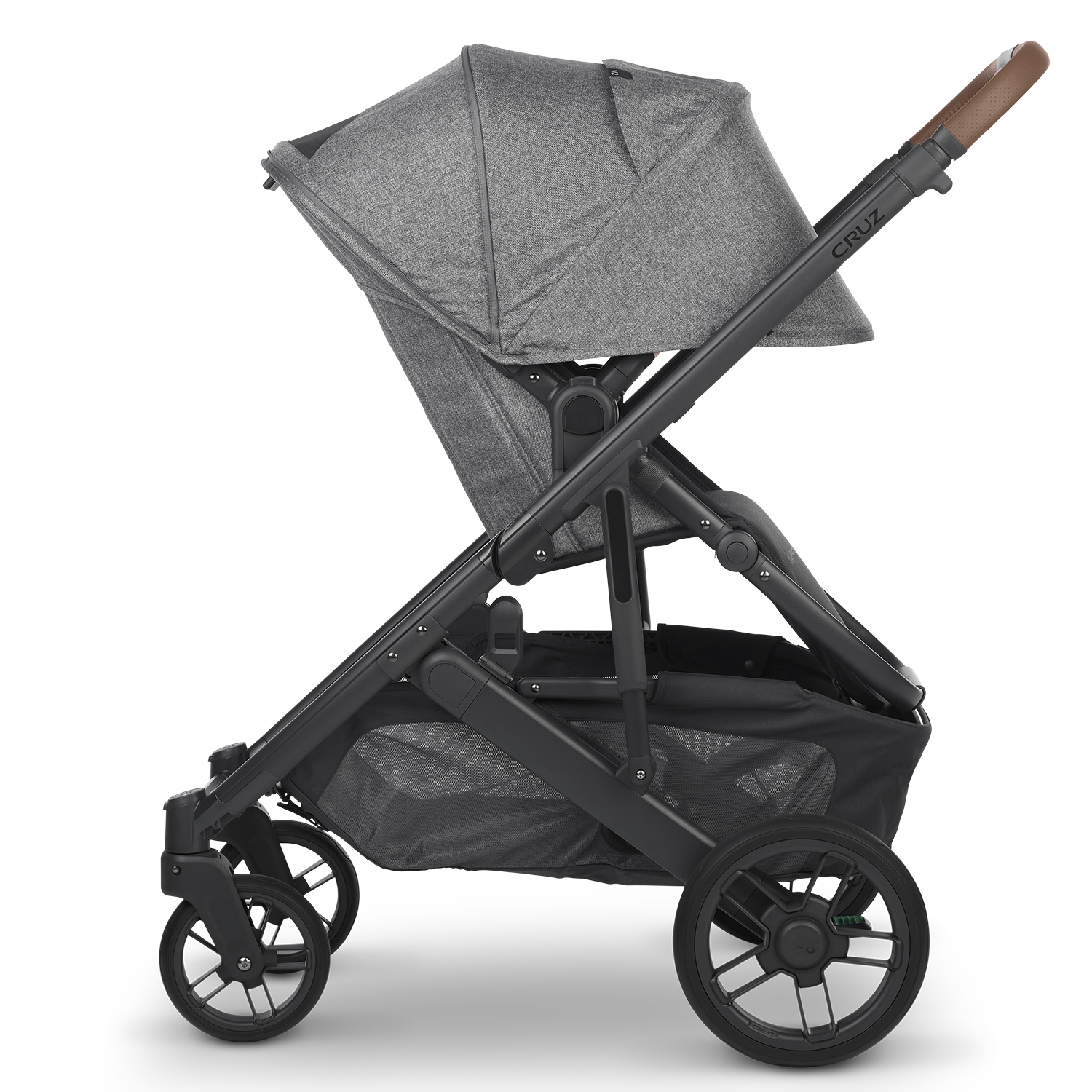 Коляска прогулочная UPPAbaby Cruz V2 Greyson Графитовый меланж - фото 22