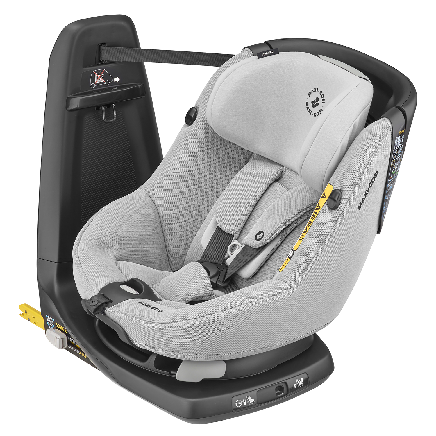 Автокресло Maxi-Cosi AxissFix Authentic Grey - фото 1