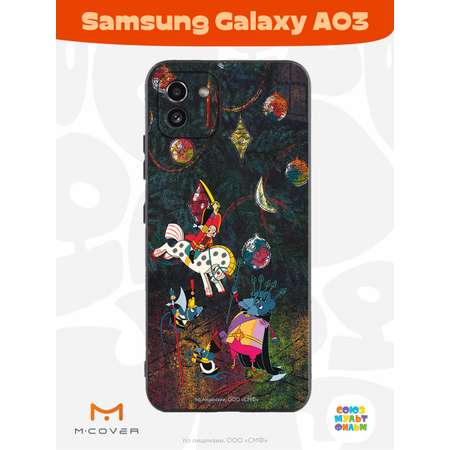 Силиконовый чехол Mcover для смартфона Samsung Galaxy A03 Союзмультфильм Щелкунчик и мышиный король