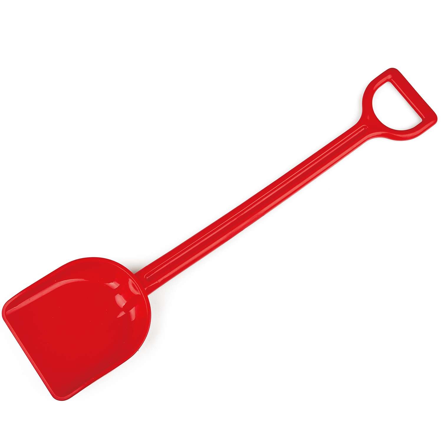Игрушка для игры на пляже HAPE детская красная лопата для песка 40 см. - фото 2