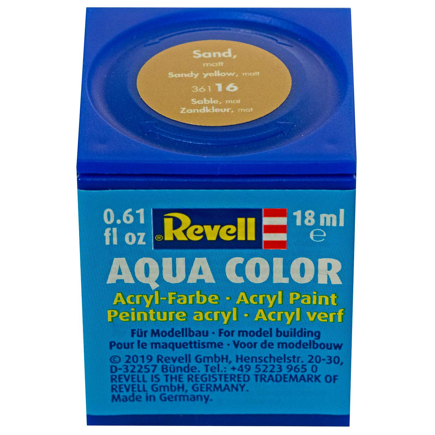 Аква-краска Revell песочного цвета матовая 14 мл 36116 - фото 2