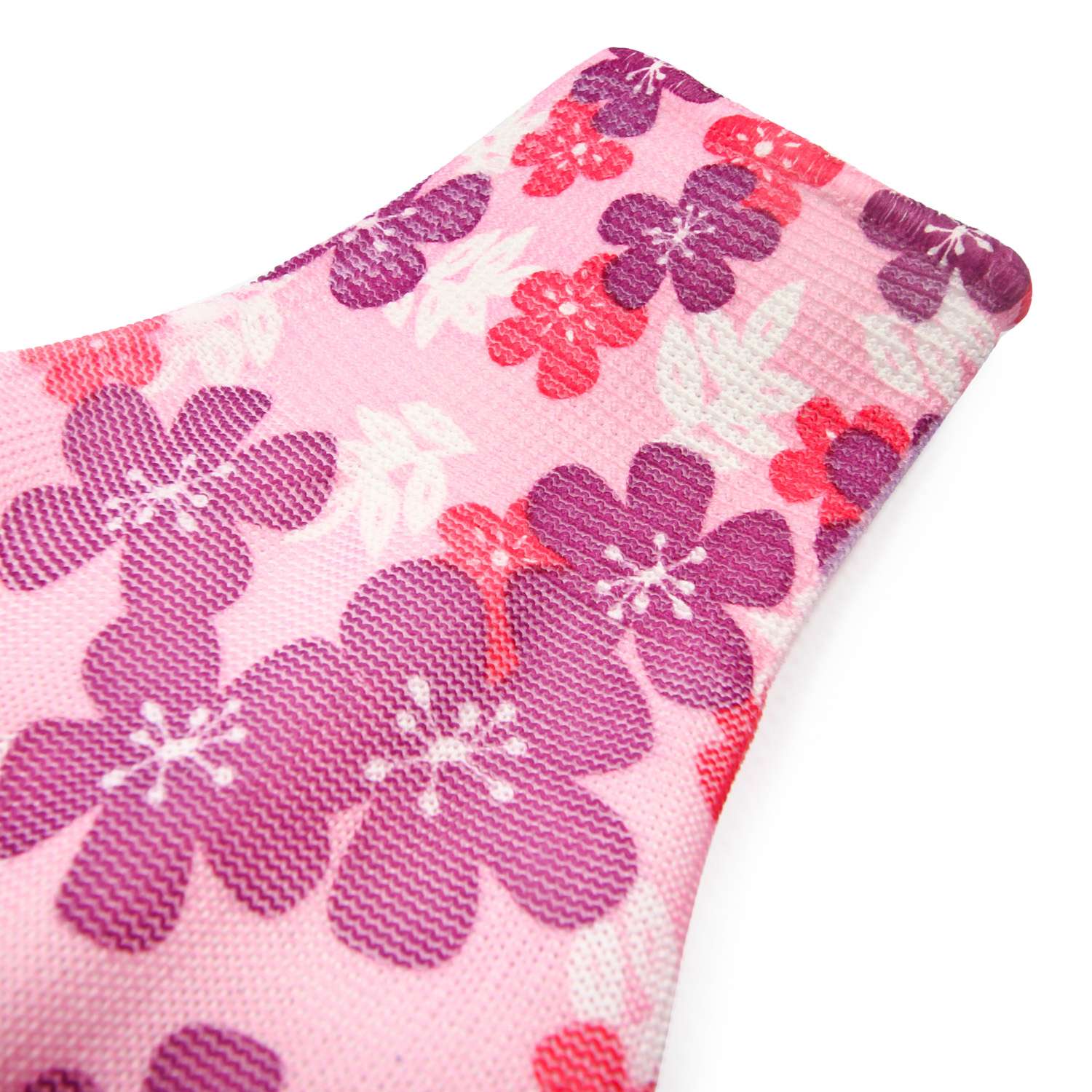 Перчатки садовые с полиуретановым обливом розовый - фото 3