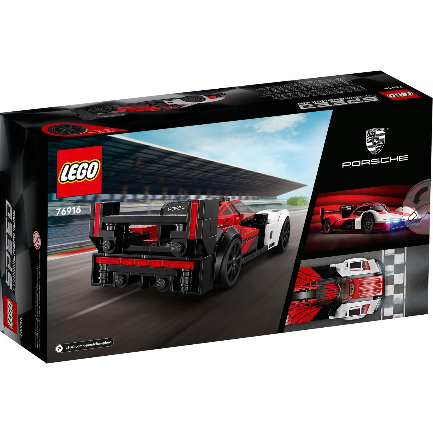 Конструктор LEGO Speed Champions Porsche 963 76916 - фото 8