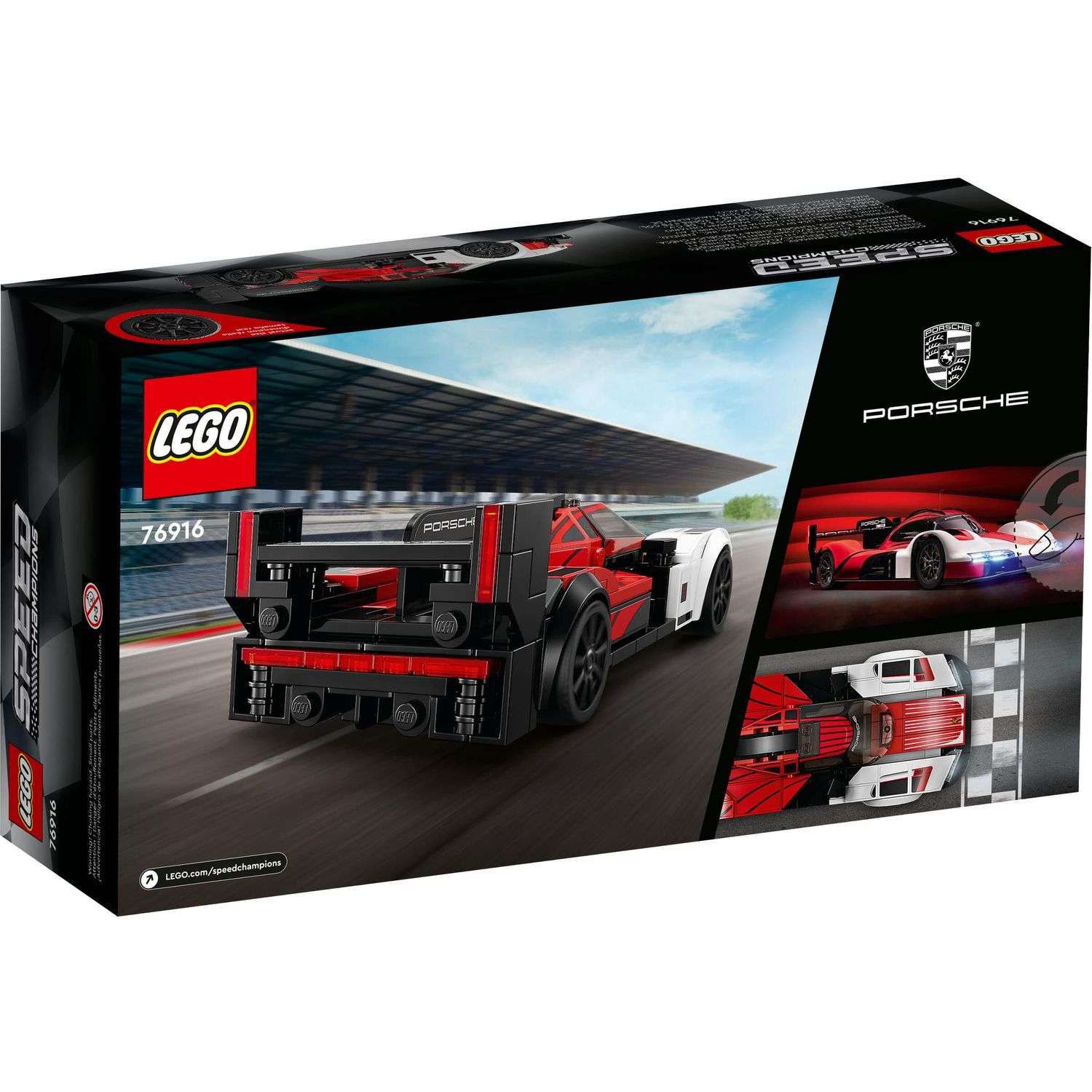 Конструктор LEGO Speed Champions Porsche 963 76916 - фото 8