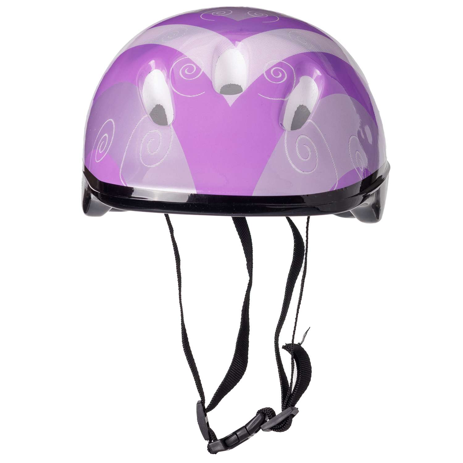 Защита Шлем BABY STYLE для роликовых коньков фиолетовый обхват 57 см. - фото 3