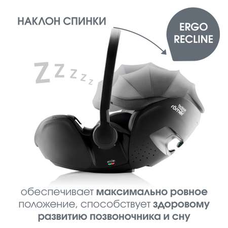 Детское автокресло Britax Roemer автолюлька для новорожденных Baby-Safe Pro Style Mineral Grey