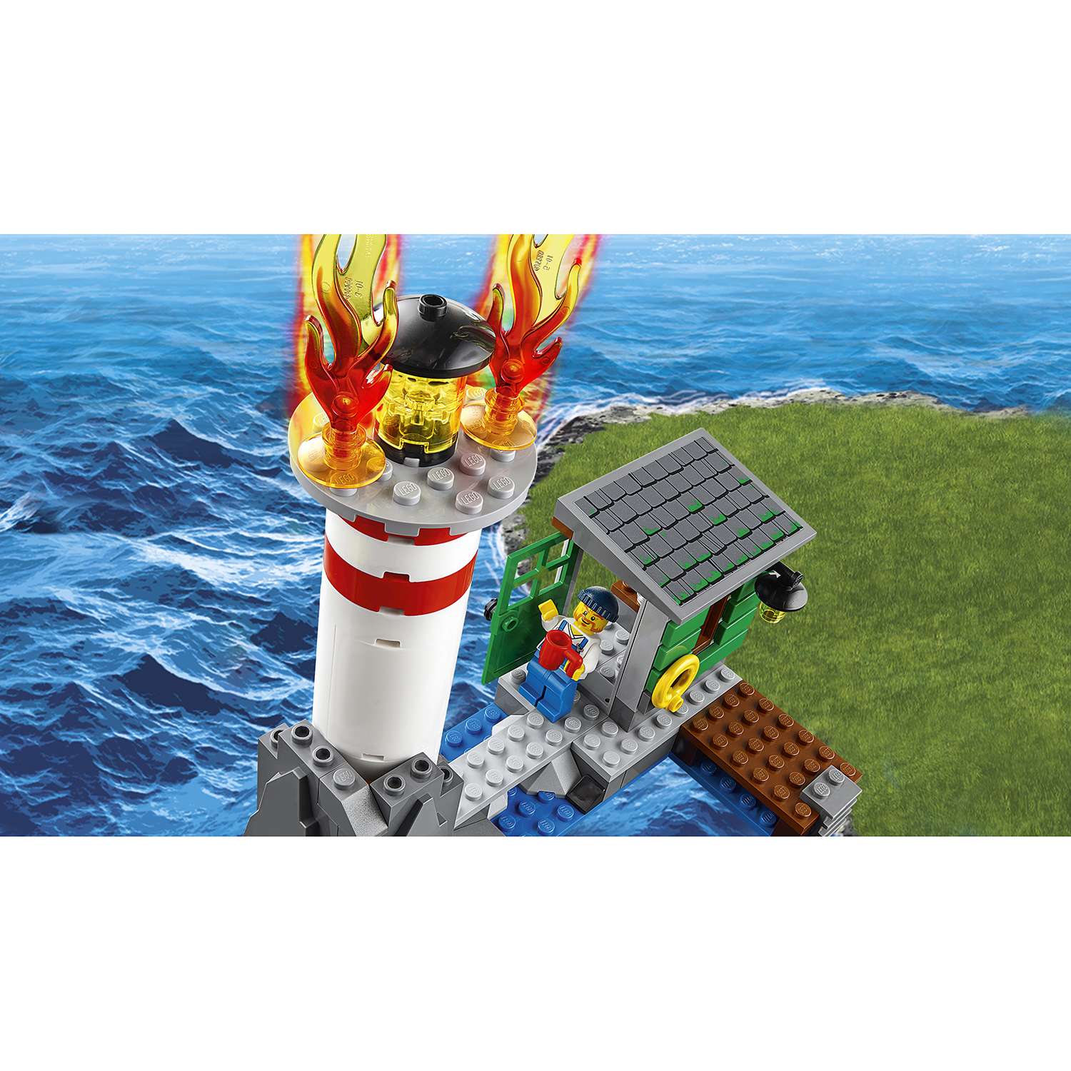 Конструктор LEGO City Fire Пожарный катер (60109) - фото 10