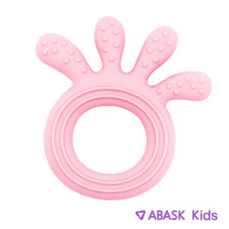 Прорезыватель Осьминог ABASK LIGHTPINK