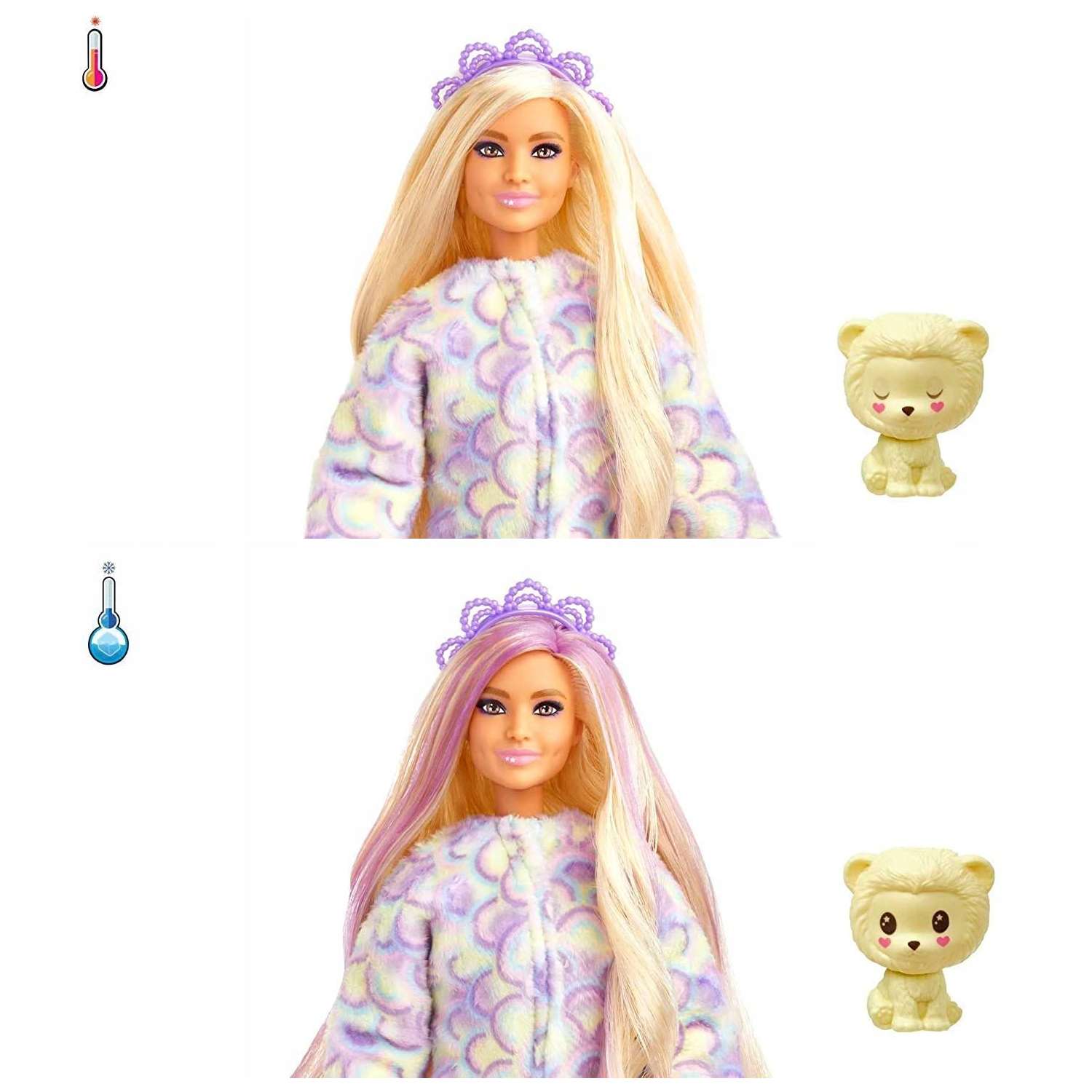 Кукла Barbie Cutie Reveal Милашка-проявляшка Лев HKR06 HKR06 - фото 4