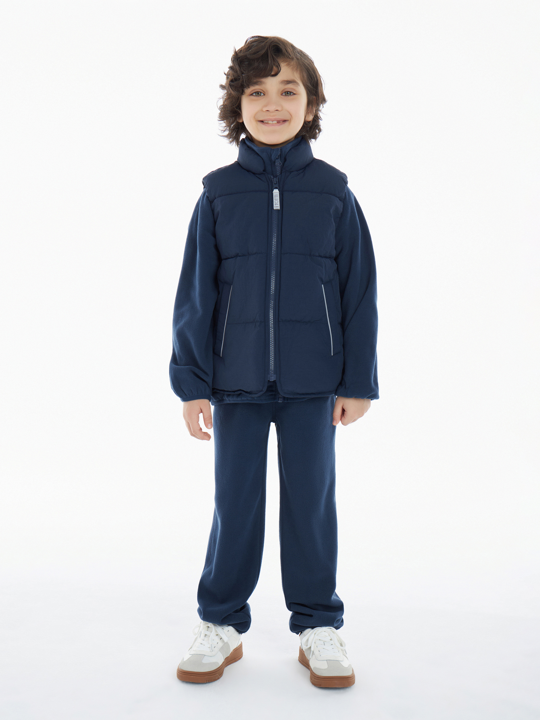 Жилет Totti Kids AW23TKB013/Жилет/Синий - фото 1