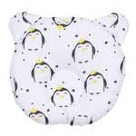 Подушка AmaroBaby анатомическая First Pillow Пингвины