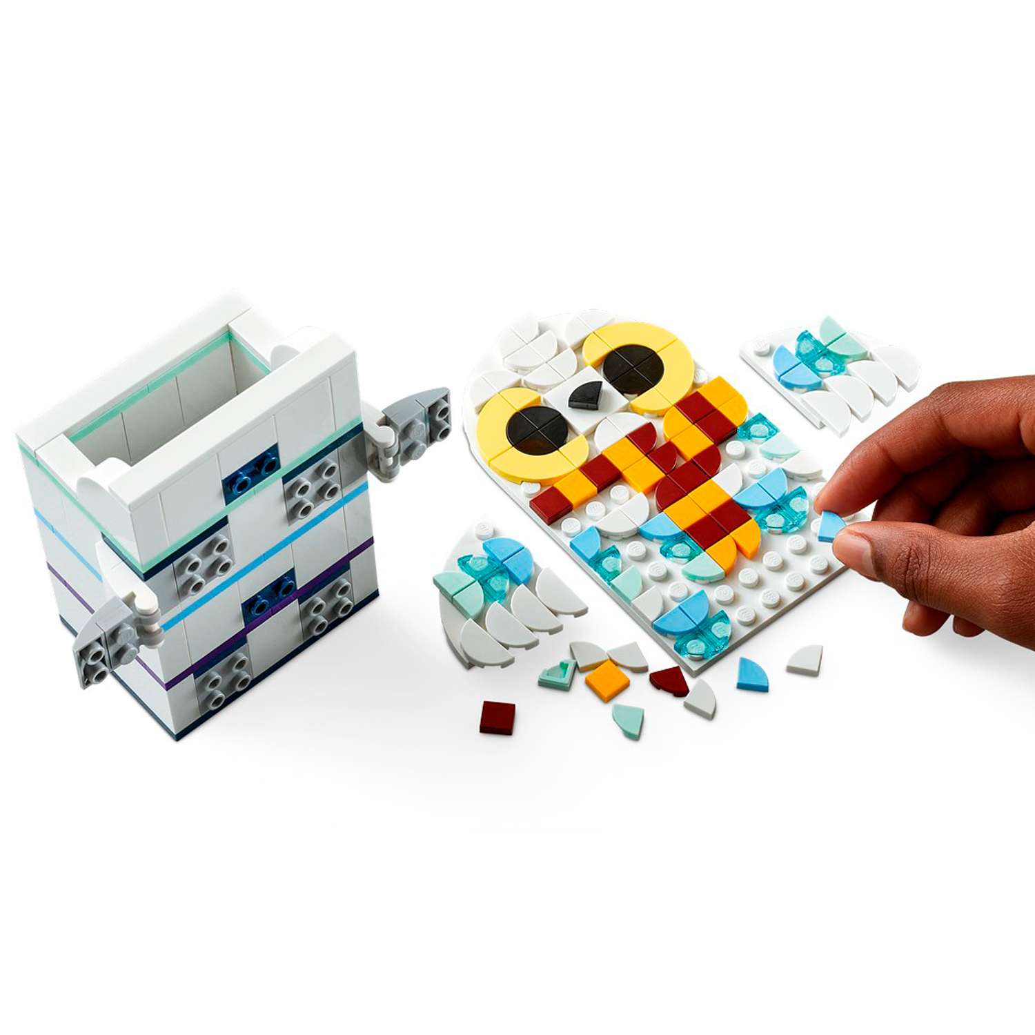 Конструктор детский LEGO Dots Подставка для карандашей с совой Буклей 41809 - фото 2