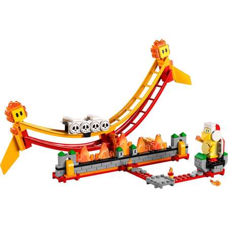 Конструктор LEGO Super Mario Lava Wave Ride блочный