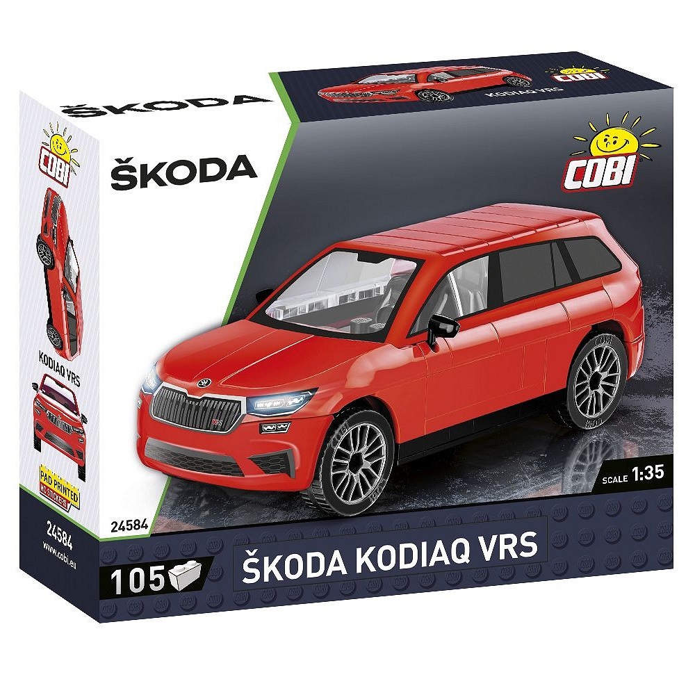 Конструктор COBI Автомобиль Škoda Kodiaq VRS 105 деталей купить по цене  1975 ₽ в интернет-магазине Детский мир