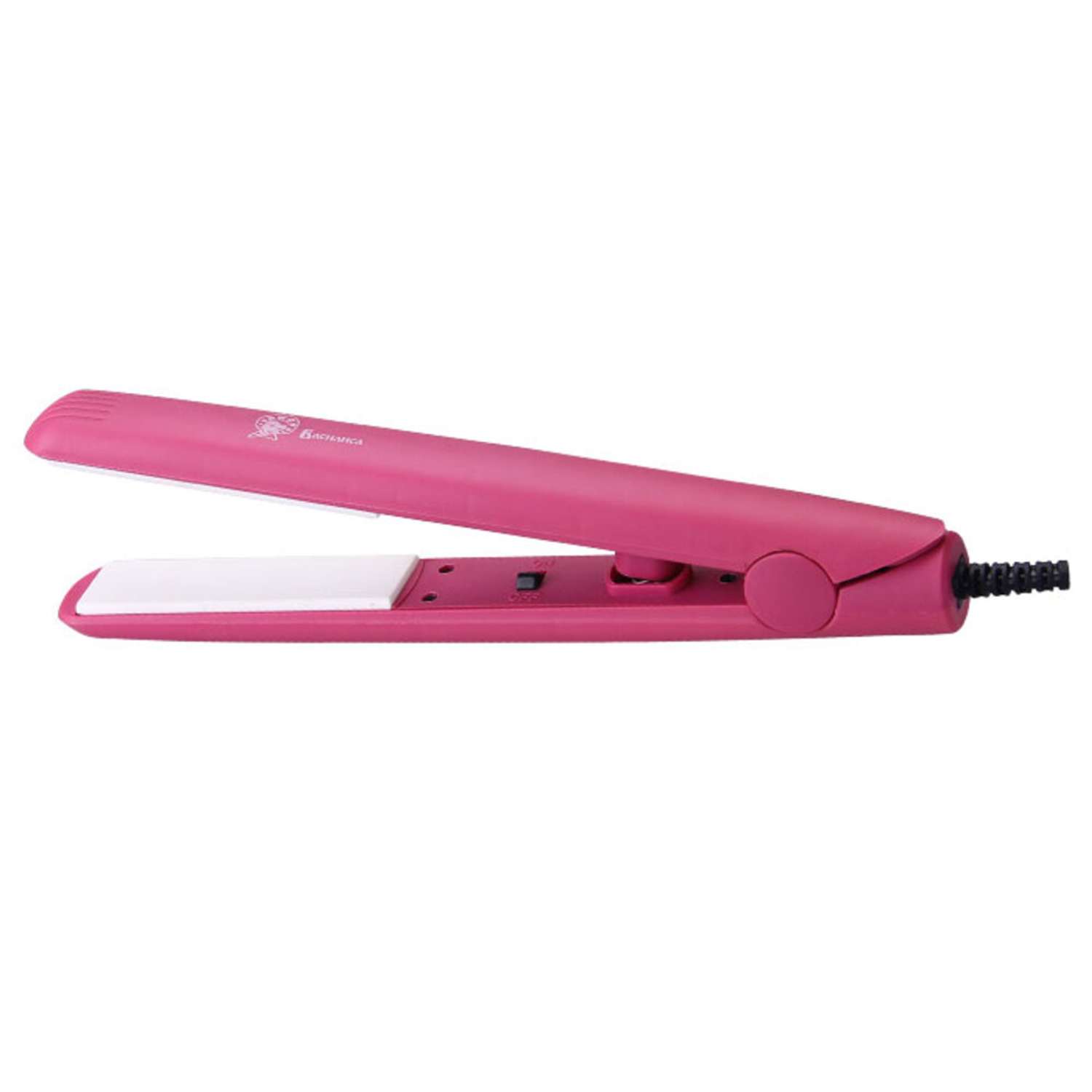 Щипцы для выпрямления волос Василиса ПВ1-25 розовый - фото 1