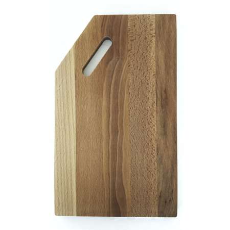 Разделочная доска Хозяюшка деревянная из бука 30.5х19х1.7 см