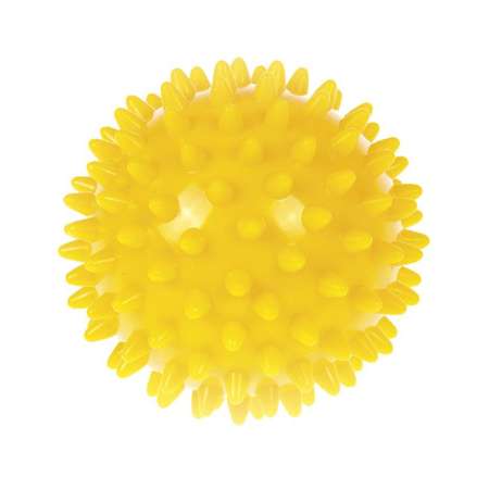 Мячик Beroma массажный 7 см жёлтый