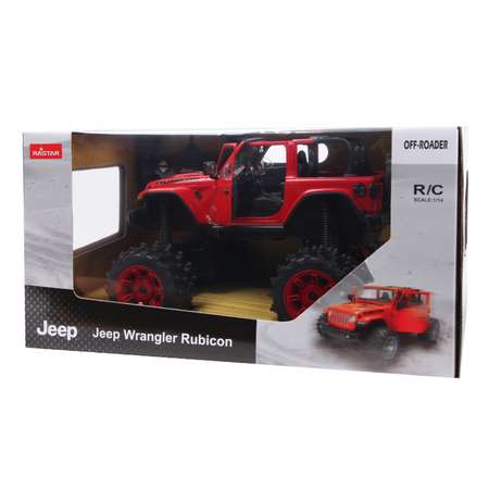 Машина Rastar РУ 1:14 Jeep Wrangler Jl Красная 79410