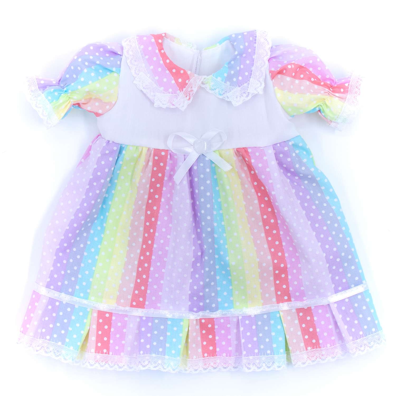 Платье нарядное Модница для пупса 43 см 6114 разноцветный 6114разноцветный - фото 2