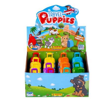 Набор фигурок Panini Travel Puppies Щенки - путешественники